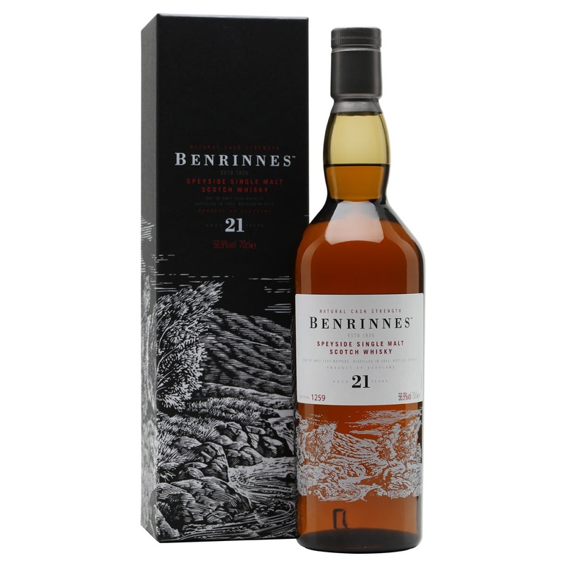 Benrinnes 21 Year Old Single Malt Scotch Whiskey 113.8 750 ML