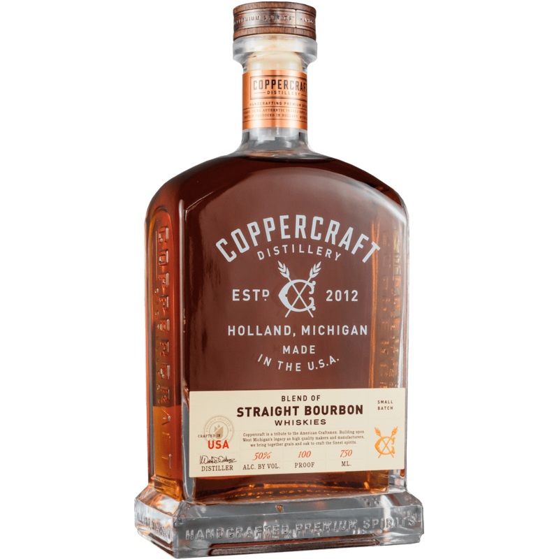 Coppercraft Small Batch Blend of Straight Bourbon Whiskey 750 ML