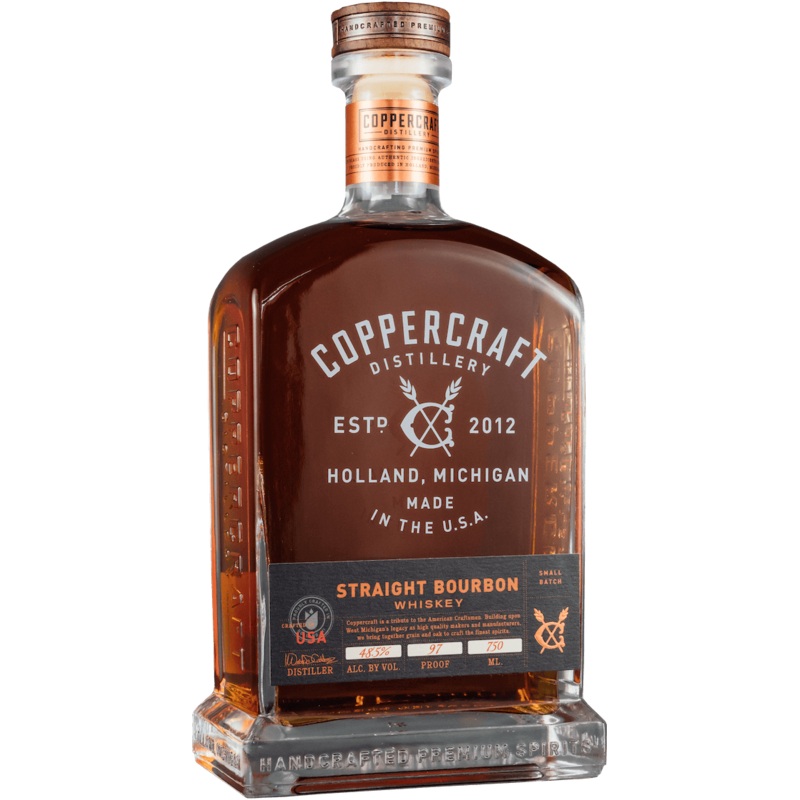 Coppercraft Straight Bourbon Whiskey 750 ML