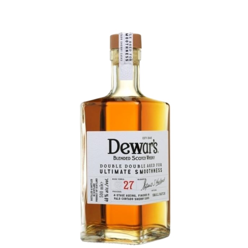 Dewar'S Blended Scotch Double Aged 27 Yr 92 375 ML