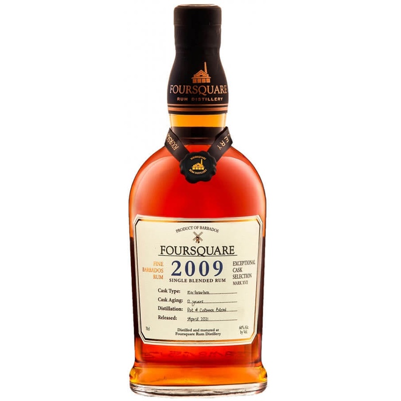 Foursquare 12 Years Old Exceptional Cask Selection Single Blended Rum 750 ML