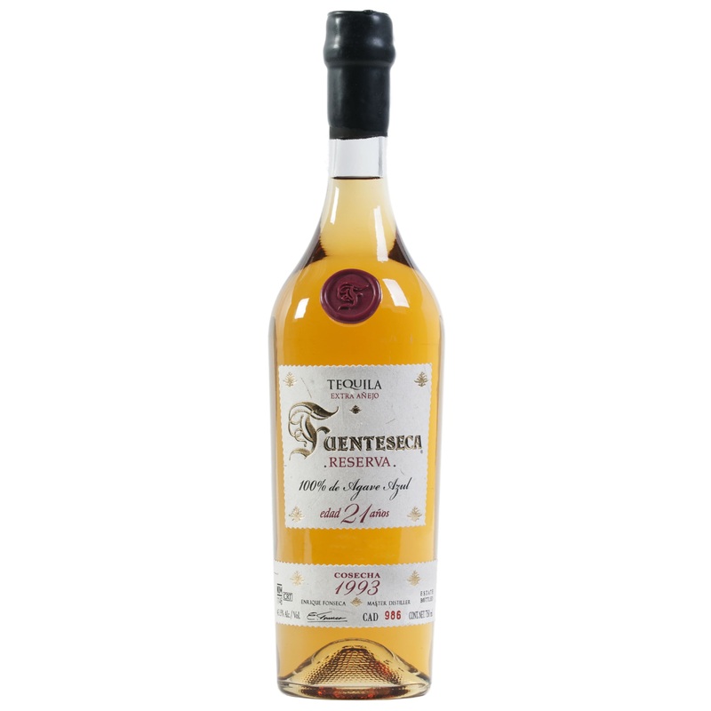 Fuenteseca 21 Year Old Reserva Extra Aejo Tequila 100% de Agave 1993 750 ML