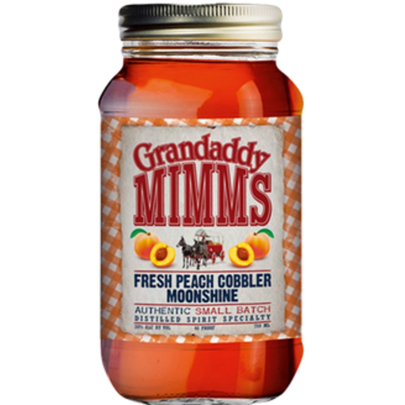 Grandaddy Mimm's Fresh Peach Cobbler 40 Proof 750 ML