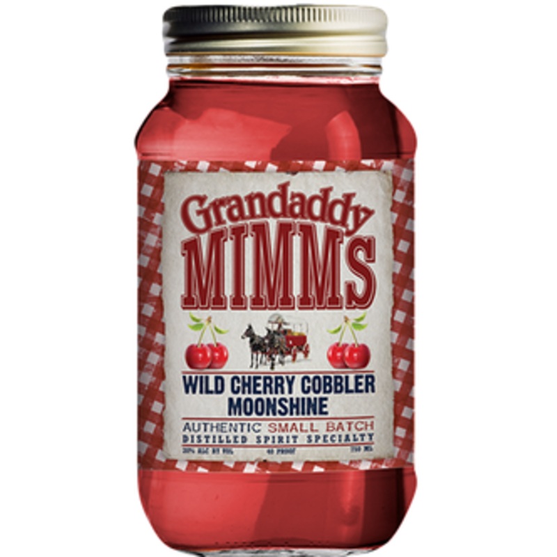 Grandaddy Mimm's Wild Cherry Cobbler 40 Proof 750 ML