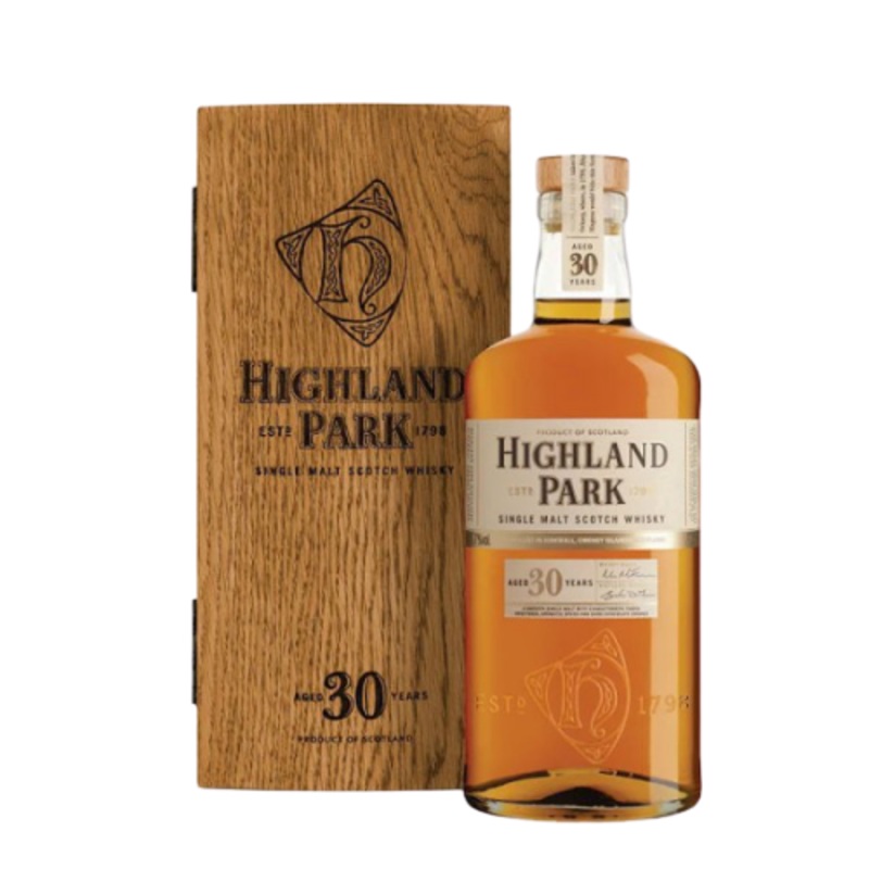 Highland Park 30 Year Old Single Malt Scotch Whiskey 91.4 Proof 750 ML