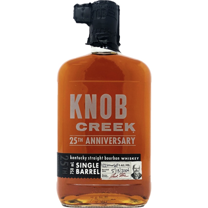 Knob Creek 25th Anniversary Single Barrel Kentucky Straight Bourbon Whiskey 121.4 750 ML
