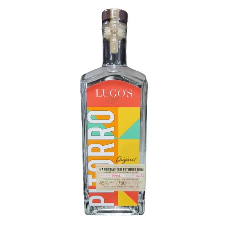Lugo's Craft Handcrafted Pitorro Rum 750 ML