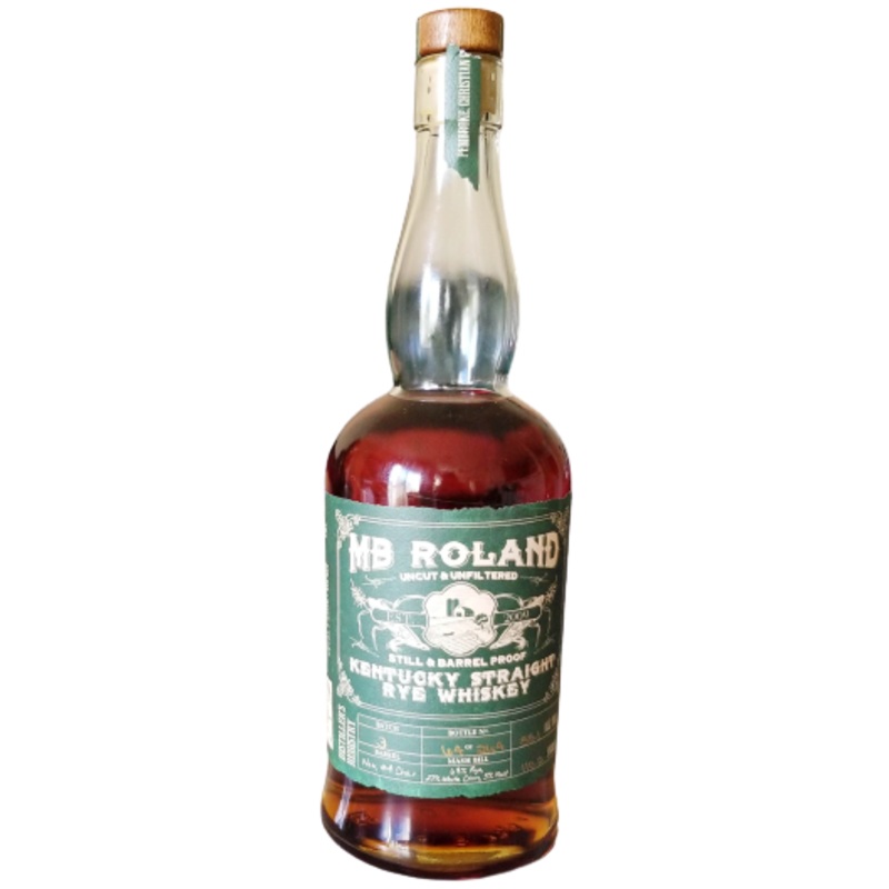 MB Roland Kentucky Straight Rye Whiskey 750 ML
