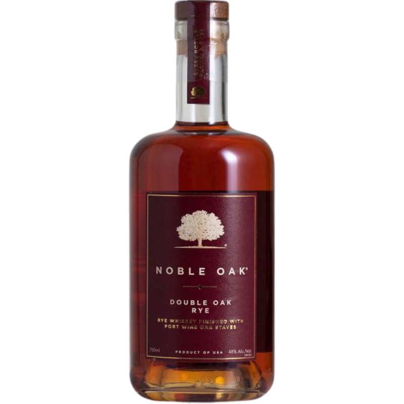 Noble Oak Double Oak Rye Whiskey 96 Proof 750 ML