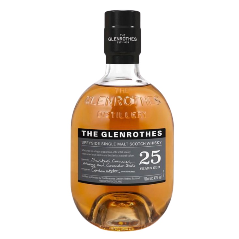 The Glenrothes 25 Years Old Speyside Single Malt Scotch Whiskey 750 ML