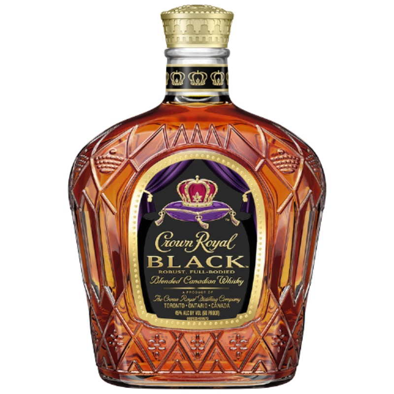Crown Royal Canadian Whiskey Black 90 750 ML