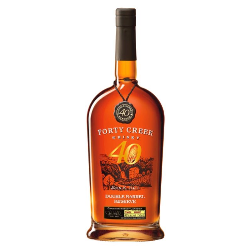 Forty Creek Canadian Whiskey Double Barrel Reserve 80 750 ML