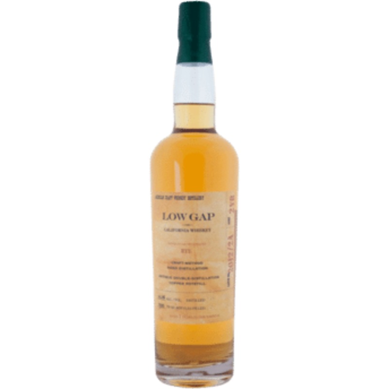Low Gap 2-Year Rye Whiskey 750 ml