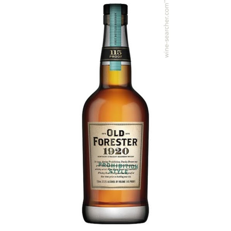 Old Forester 1920 Prohibition Style Kentucky Straight Bourbon Whisky 115 Proof 750 ml