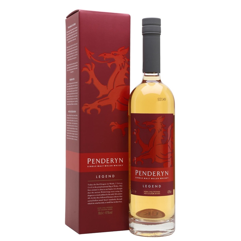 Penderyn Legend Single Malt Welsh Whisky 750 ml