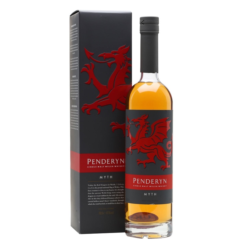 Penderyn Myth Single Malt Welsh Whisky 750 ml