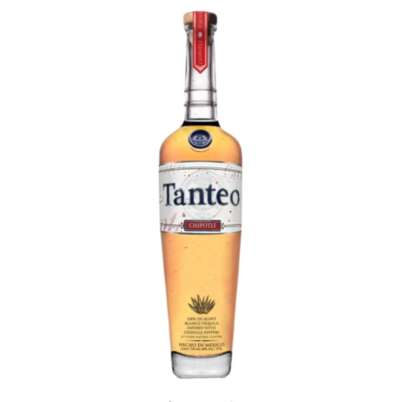 Tanteo Tequila Chipotle Blanco Tequila 100% De Agave 750 ml