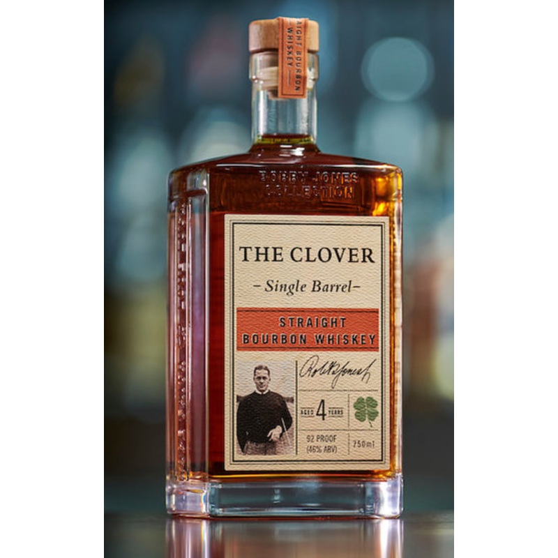 The Clover Whiskey 4 Years Old Single Barrel Straight Bourbon Whiskey 750 ml