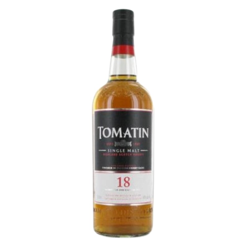 Tomatin 18 Year Old Single Malt Scotch Whisky 86 Proof 750 ml