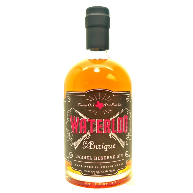 Treaty Oak Waterloo Antique Gin 750 ml