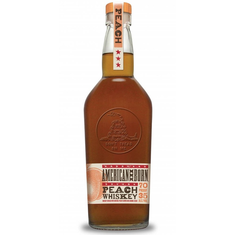 American Born Peach Whiskey 750 ML