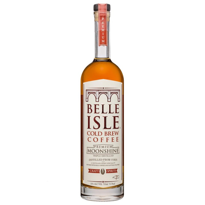 Belle Isle Craft Spirits Cold Brew Coffee Premium Moonshine 750 ML