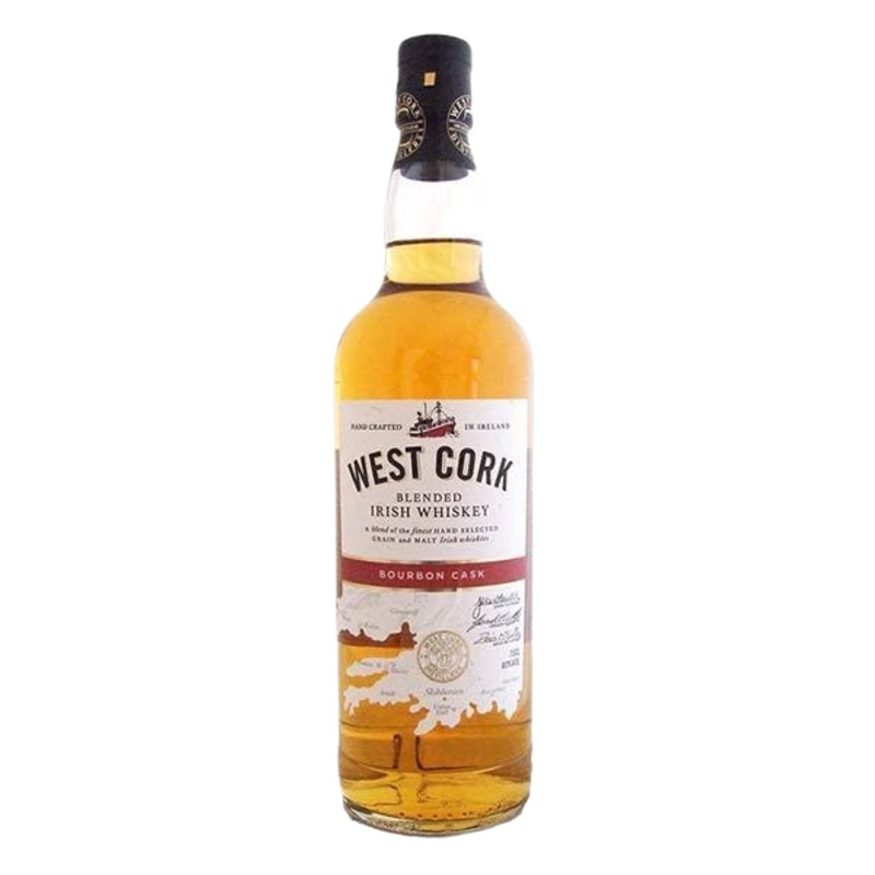 West Cork Distillers Bourbon Cask Blended Irish Whiskey (Nv) 750 ml