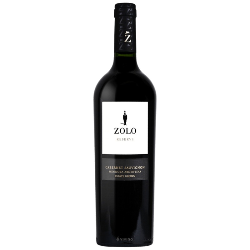 Zolo Cabernet Sauvignon Reserve Estate Grown Mendoza 2015 750 ML