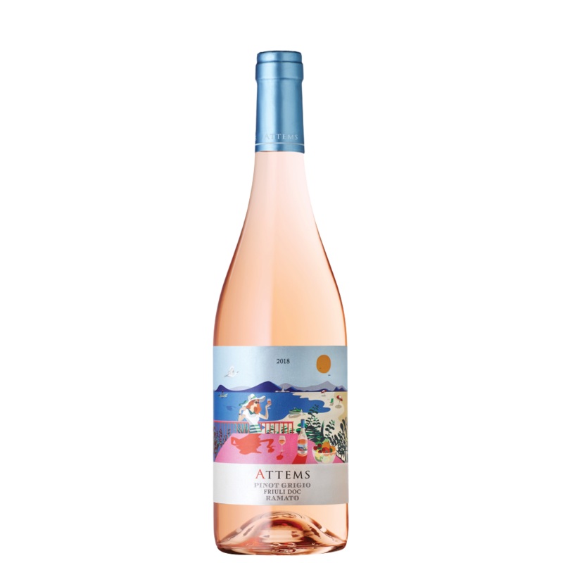 Attems Friuli Pinot Grigio Ramato Rose 750 ml