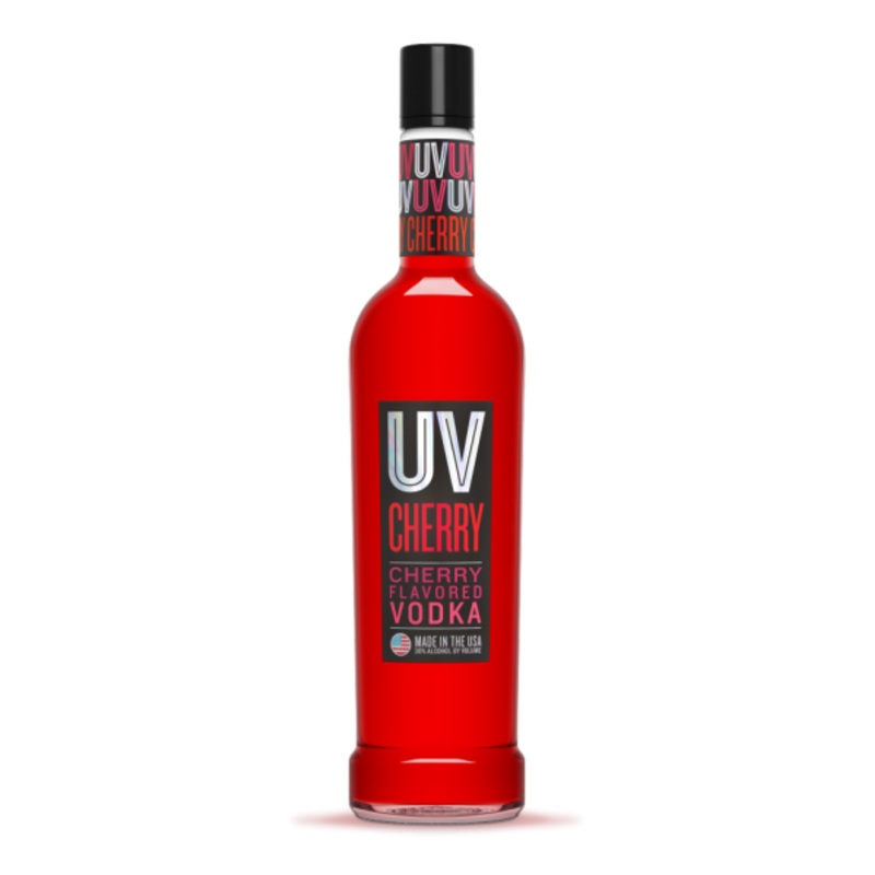Uv Vodka Cherry Flavored Vodka 750 ml