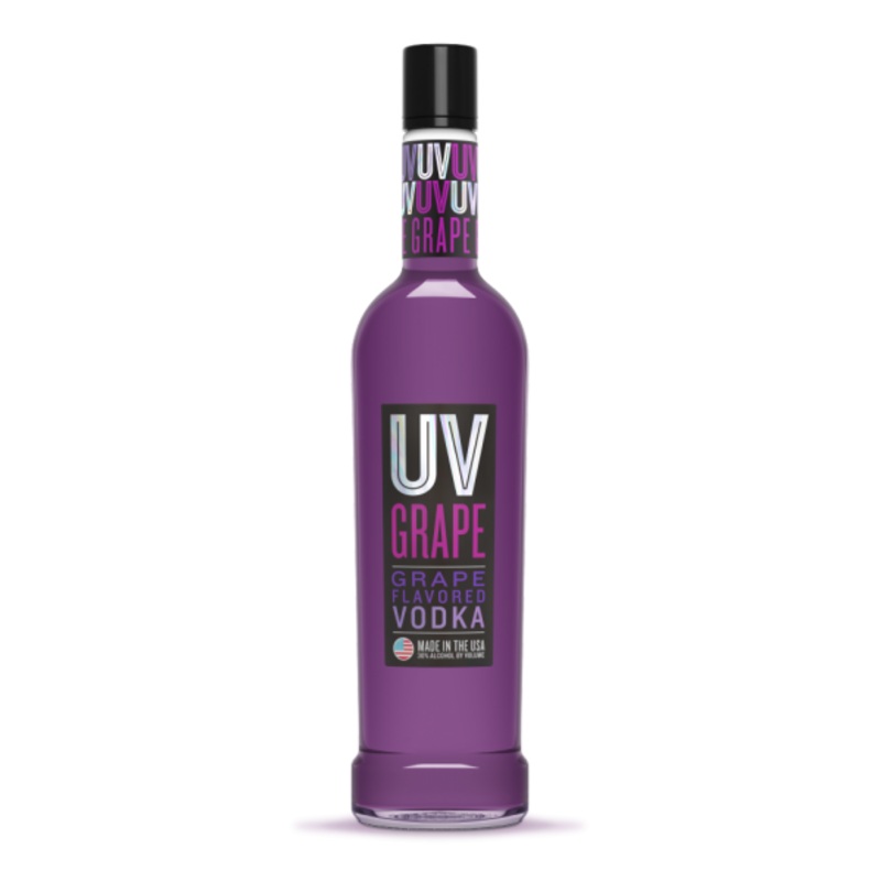 Uv Vodka Grape Flavored Vodka 750 ml