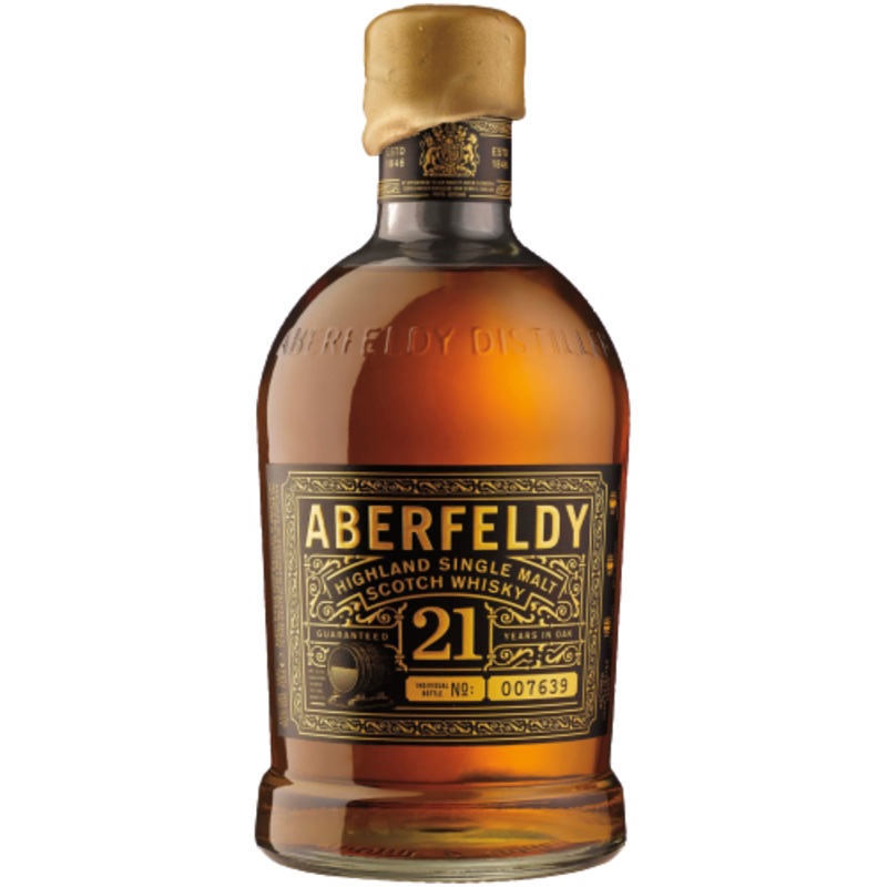 Aberfeldy Single Malt Scotch Whisky 21 Yr 80 750 ML