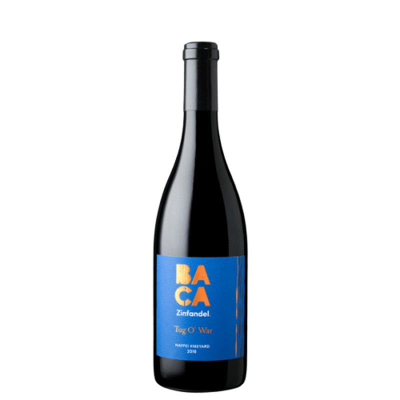 Baca Wines Zinfandel Tug O' War Maffei Russian River Valley (14% Abv) 2016 750 ml