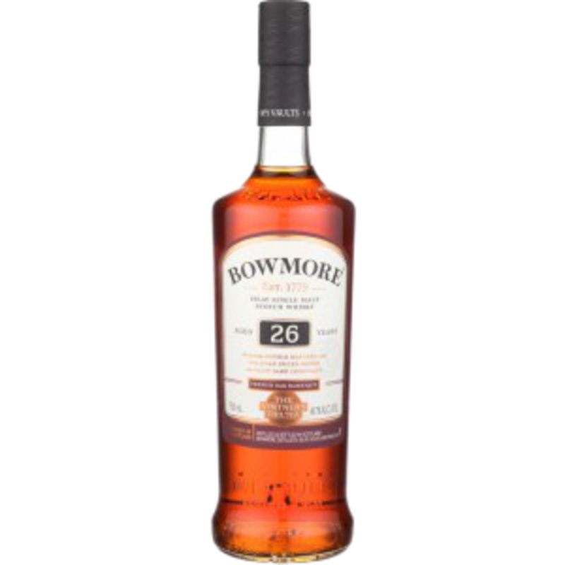 Bowmore Single Malt Scotch The Vintner'S Trilogy French Oak Barriques 26 Yr 97.4 750 ML