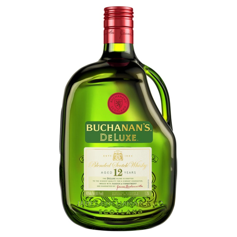 Buchanan'S Blended Scotch Deluxe 12 Yr 80 1.75 L
