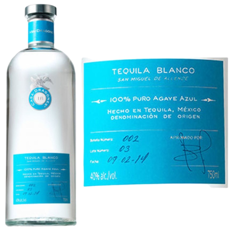 Casa Dragones Tequila Blanco 80 750 ML