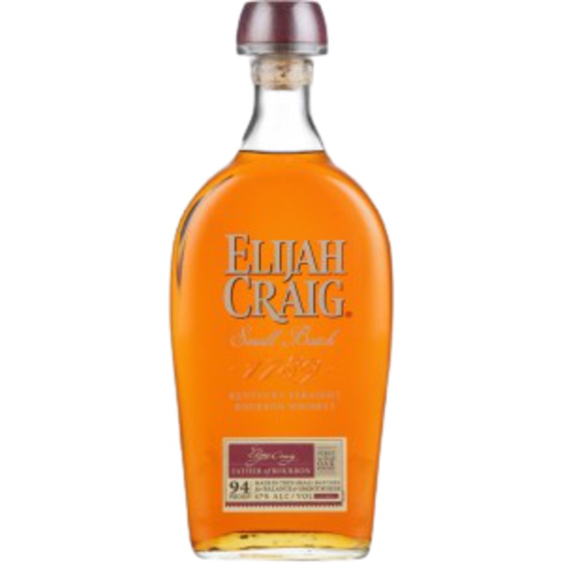 Elijah Craig Straight Bourbon Small Batch 12 Yr 94 1.75 L