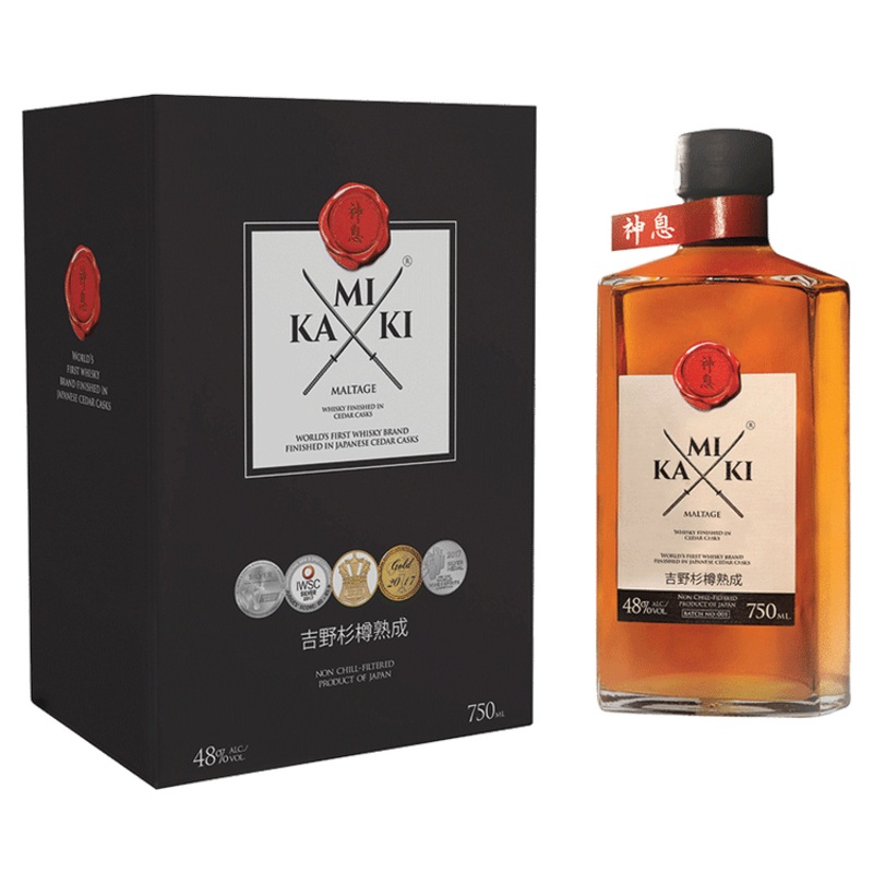 Kamiki Whisky Maltage Cedar Cask Finish 96 750 ML