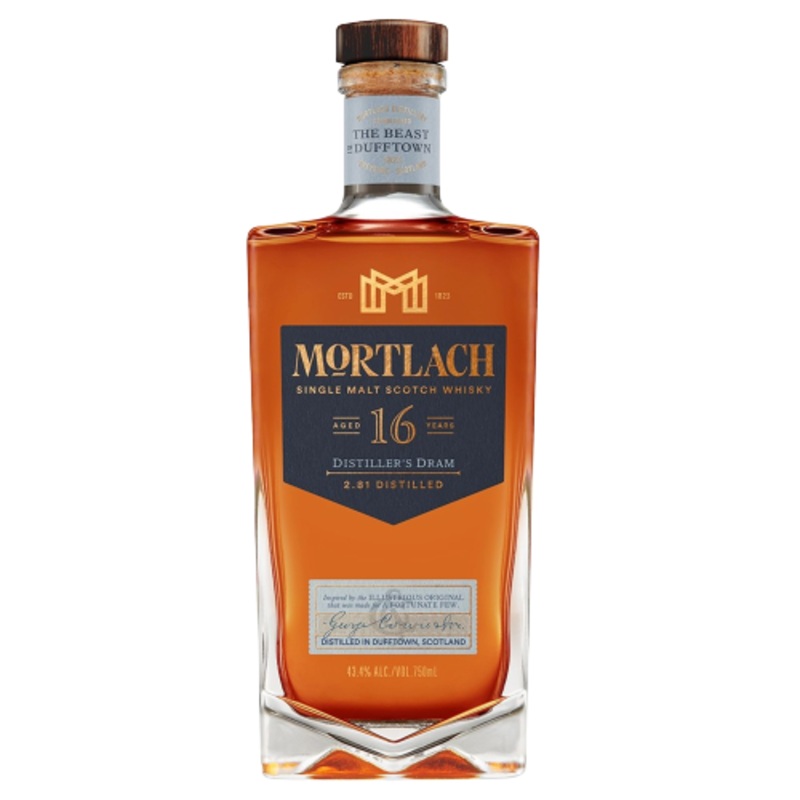 Mortlach Single Malt Scotch Distiller'S Dram 16 Yr 86.8 750 ML