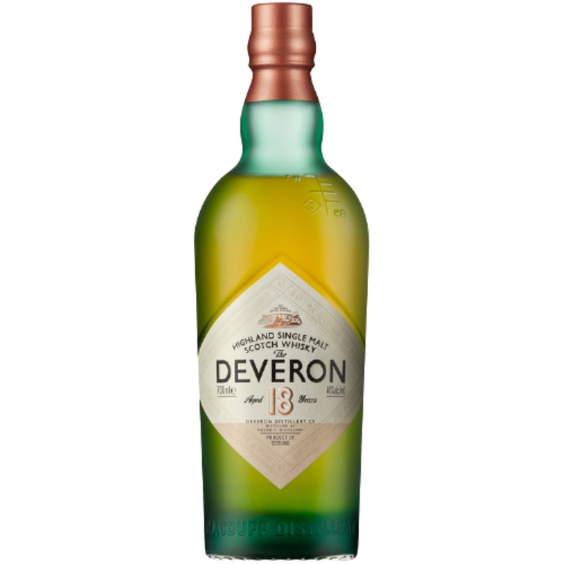 The Deveron Single Malt Scotch 18 Yr 80 750 ML