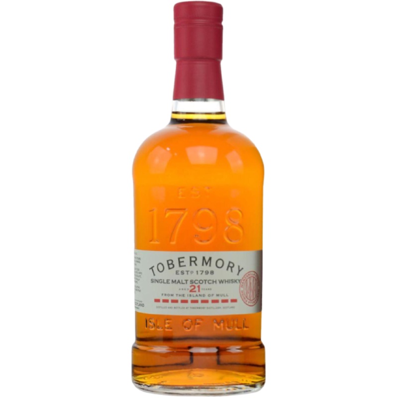 Tobermory Single Malt Scotch Manzanilla Finish 21 Yr 110 750 ML