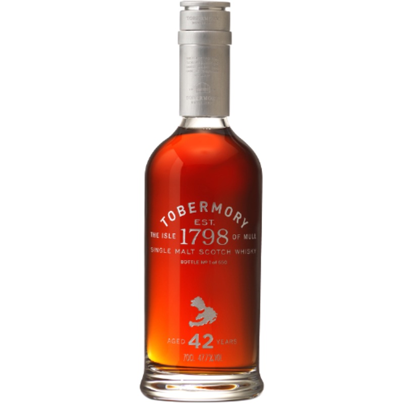 Tobermory Single Malt Scotch Manzanilla Finish 42 Yr 95.4