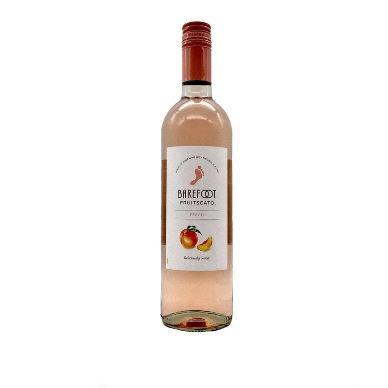 BAREFOOT FRUITSCATO PEACH 750ML