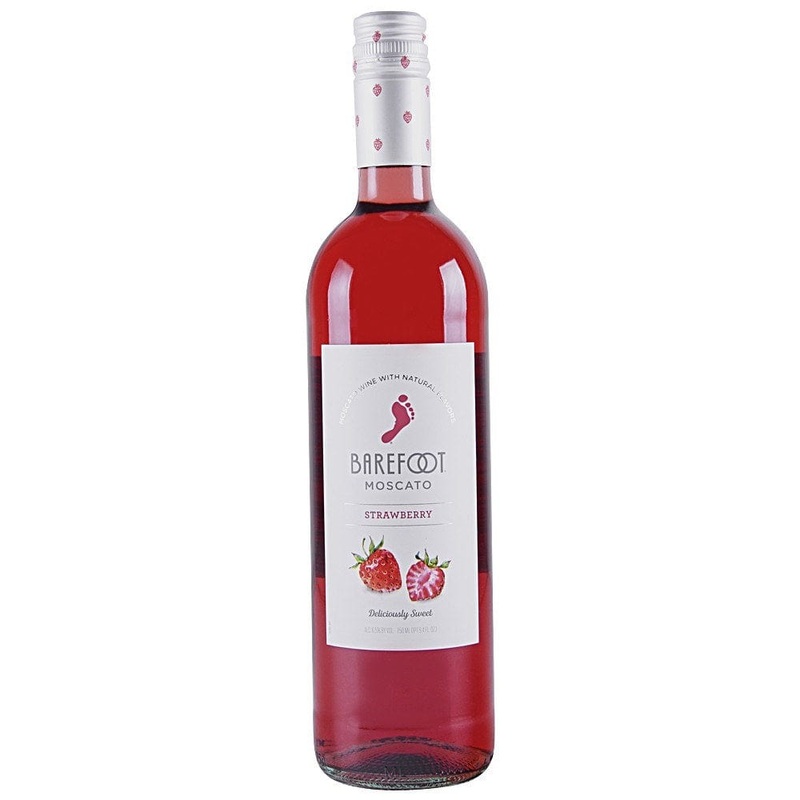 BAREFOOT FRUITSCATO STRAWBERRY 750ML