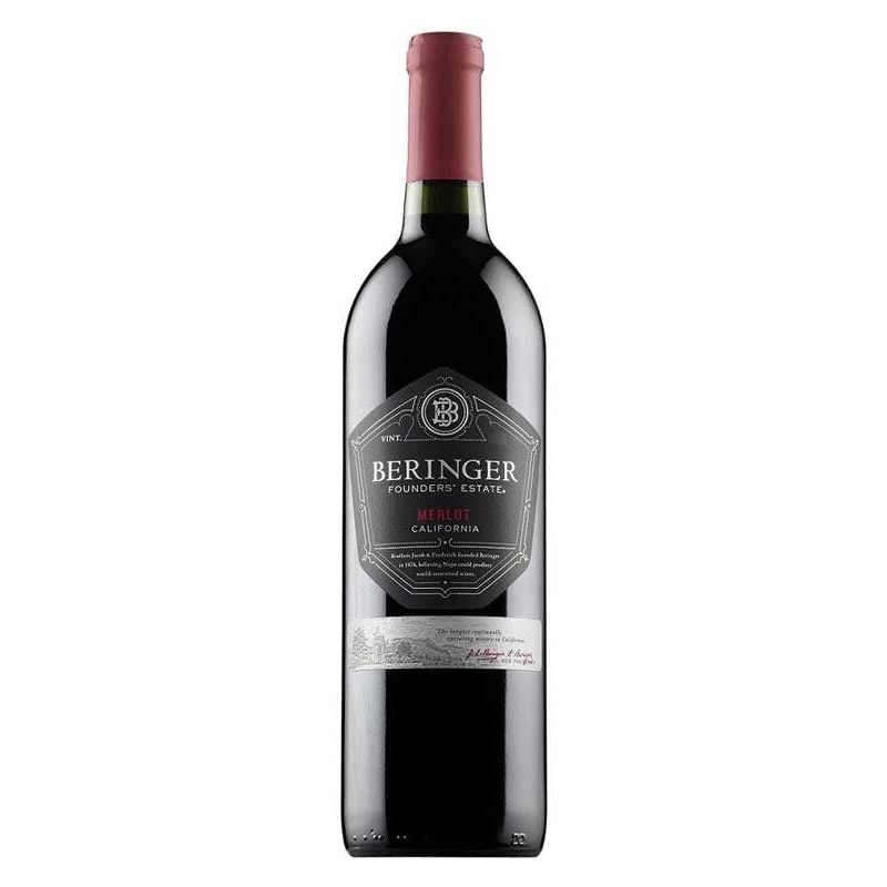 BERINGER FOUNDERS ESTATE MERLOT 750ML