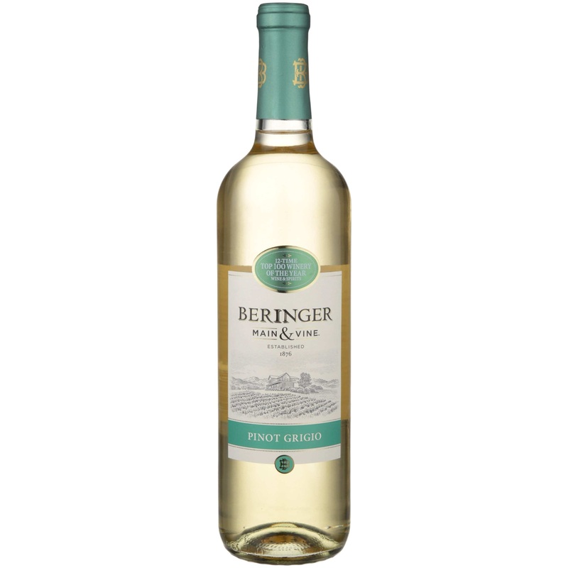 BERINGER MAIN & VINE PINOT GRIGIO 750ML