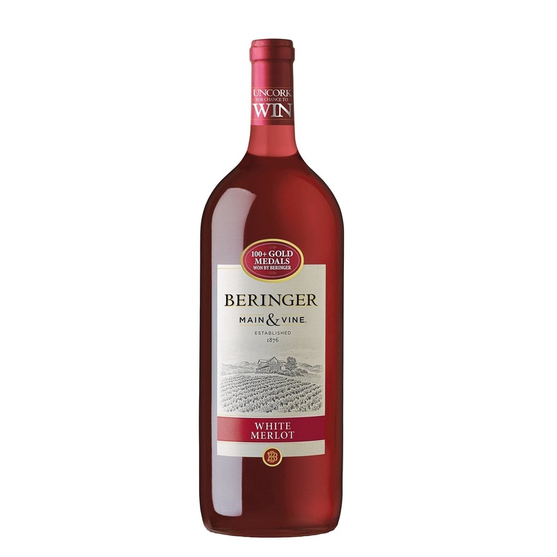 BERINGER MAIN & VINE WHITE MERLOT 1.5L