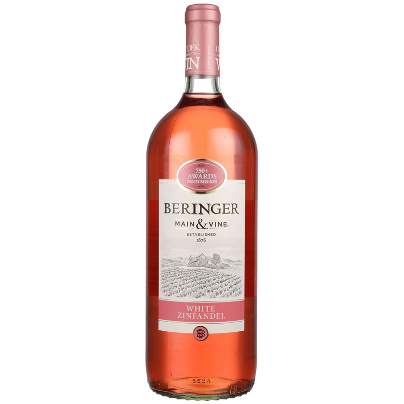 BERINGER MAIN & VINE WHITE ZINFANDEL 1.5L