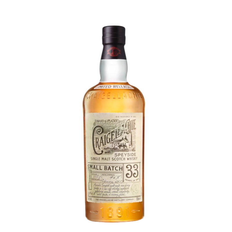 Craigellachie Single Malt Scotch Small Batch 33 Yr 92 750 ML