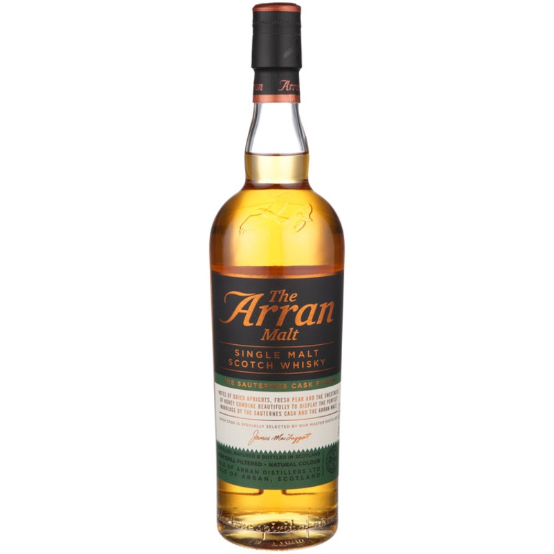 The Arran Malt Single Malt Scotch The Sauternes Cask Finish 100 750 ML